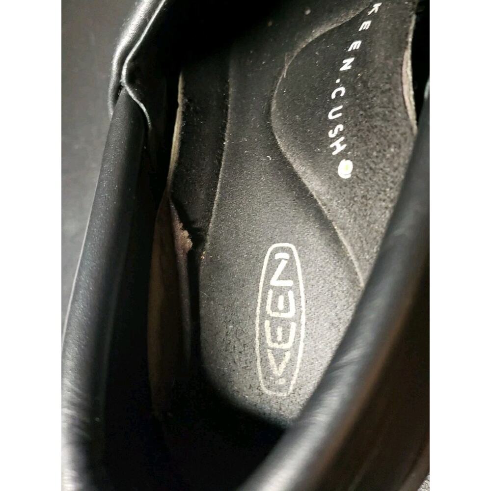 KEEN Utility PTC Slip-On II Work Comfort Shoes Black Leather Womens Size US 8 - Picture 11 of 11
